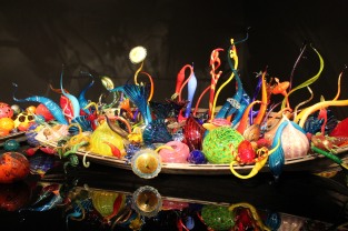 I wish I could do the colors and shapes justice. The Chihuly is a must visit.